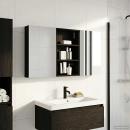 Badezimmerschrank-Set 3 stk. 120 x 10,5 x 60,5 cm Holzwerkstoff