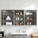 Badezimmerschrank-Set 3 stk. 126 x 16 x 62,5 cm Holzwerkstoff