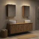 Badezimmerschrank-Set 5 stk. Artisan-Eiche Holzwerkstoff