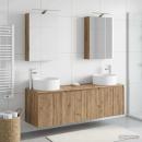Badezimmerschrank-Set 5 stk. Artisan-Eiche Holzwerkstoff