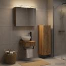 Badezimmerschrank-Set 4 stk. Artisan-Eiche Holzwerkstoff