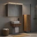 Badezimmerschrank-Set 4 stk. Artisan-Eiche Holzwerkstoff