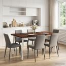 Live Edge Esstisch 160 x 70 x 75 cm Massivholz Akazie