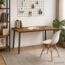 Live Edge Esstisch 160 x 90 x 75 cm Massivholz Akazie Natur