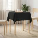 Tischdecke Quadratisch Dunkelgrau 140 x 140 cm Polyester