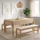 Tischdecke Rechteckig Beige 110 x 160 cm