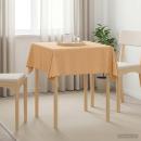 Tischdecke 5 stk. Quadratisch Beige 110 x 110 cm