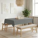 Tischdecke 5 stk. Rechteckig Hellgrau 140 x 160 cm