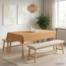 Tischdecke 5 stk. Rechteckig Beige 140 x 200 cm