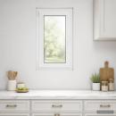 Kellerfenster Innenseite Farbe Weiß RISOR 50 x 100 cm