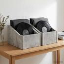 LP Plattenbox 2 stk. Betongrau 18 x 32 x 18 cm Holzwerkstoff