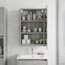 Badezimmerspiegelschrank Graues Sonoma 30 x 10,5 x 50 cm