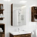 Badezimmerspiegelschrank Geräucherte Eiche 40 x 10,5 x 60,5 cm