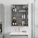 Badezimmerspiegelschrank Graues Sonoma 40 x 10,5 x 60,5 cm