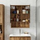 Badezimmerspiegelschrank Altholz 50 x 14,5 x 70 cm