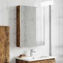 Badezimmerspiegelschrank Geräucherte Eiche 43 x 11,5 x 60,5 cm