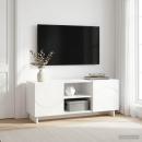 TV-Ständer 90 x 34,5 x 40 cm Weiß Holzwerkstoff