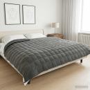 Gewichtsdecke Anthrazit 200 x 220 cm 13 kg 100% Baumwolle 205T