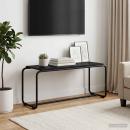 ARDEBO.de - TV-Ständer 98 x 35.5 x 42 cm Schwarz Eichen-Optik Holzwerkstoff