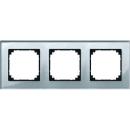 MERTEN 489360 RAHMEN GLAS 3-FACH DIAMANT