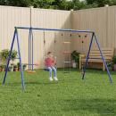 Outdoor Schaukelset Mehrfarbig Stahl und PE