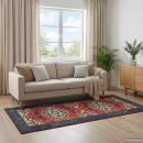 ARDEBO.de - Teppich ORIZ Rot 80 x 200 cm 100% Polyester