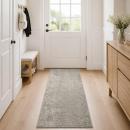 ARDEBO.de - Teppich Beige 50 x 100 cm 100% Polyester 3 mm Waschbar
