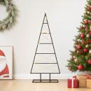 ARDEBO.de - Metall Weihnachtsbaum KUOPIO 90 cm Warmes Weiß