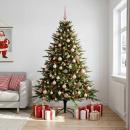 ARDEBO.de - Künstlicher Weihnachtsbaum mit Weihnachtskugel 240 cm 300 LEDs