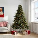 ARDEBO.de - Künstlicher Weihnachtsbaum mit Weihnachtskugel 240 cm 300 LEDs