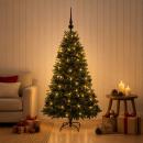 ARDEBO.de - Künstlicher Weihnachtsbaum mit Kugel 150 cm 150 LEDs