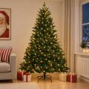 Künstlicher klappbarer Weihnachtsbaum 150 cm 150 LEDs