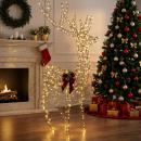ARDEBO.de - 3D Weihnachtsrentier LOVIISA 560 LEDs Warmes Weiß