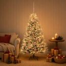 ARDEBO.de - Künstlicher Weihnachtsbaum mit Kugel 150 cm 150 LEDs