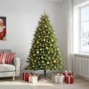 ARDEBO.de - Künstlicher Weihnachtsbaum mit Kugel 240 cm 300 LEDs