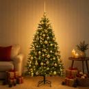 ARDEBO.de - Künstlicher Weihnachtsbaum mit Kugel 150 cm 150 LEDs