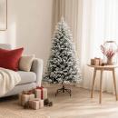 ARDEBO.de - Künstlicher klappbarer Weihnachtsbaum 150 cm PVC und Metall