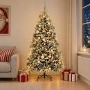 ARDEBO.de - Künstlicher Weihnachtsbaum mit Kugel 240 cm 300 LEDs