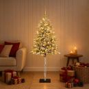ARDEBO.de - Künstlicher Weihnachtsbaum mit Kugel 180 cm 300 LEDs