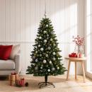 ARDEBO.de - Künstlicher Weihnachtsbaum mit Kugel 150 cm 150 LEDs