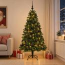 ARDEBO.de - Künstlicher Weihnachtsbaum mit Kugel 180 cm 300 LEDs