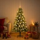 ARDEBO.de - Künstlicher Weihnachtsbaum mit Kugel 120 cm 150 LEDs