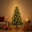 ARDEBO.de - Künstlicher Weihnachtsbaum mit Kugel 120 cm 150 LEDs