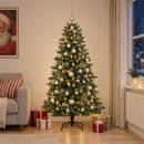 Künstlicher Weihnachtsbaum mit Kugel 210 cm 300 LEDs