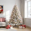 ARDEBO.de - Künstlicher Weihnachtsbaum mit Weihnachtskugel 240 cm 300 LEDs