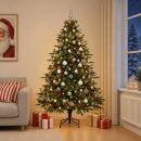 ARDEBO.de - Künstlicher Weihnachtsbaum mit Weihnachtskugel 180 cm 300 LEDs