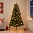 ARDEBO.de - Künstlicher Weihnachtsbaum mit Weihnachtskugel 240 cm 300 LEDs