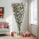 ARDEBO.de - Künstlicher Weihnachtsbaum mit Weihnachtskugeln 180 cm 300 LEDs