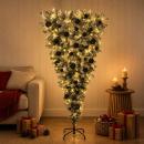 ARDEBO.de - Künstlicher Weihnachtsbaum mit Weihnachtskugel 120 cm 150 LEDs
