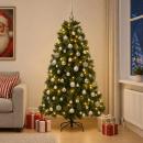 ARDEBO.de - Künstlicher Weihnachtsbaum mit Weihnachtskugeln 180 cm 300 LEDs